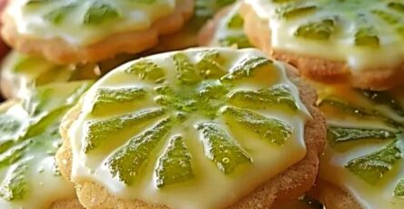 Key Lime Shortbread Cookies Recipe