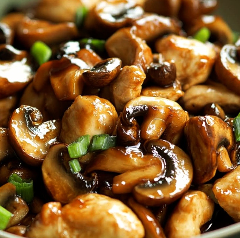 Chinese Chicken with Mushrooms & Vegetables