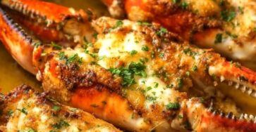 Baked Stuffed Crab Claws with Garlic Butter & Cheese Baked Stuffed Crab Claws with Garlic Butter & Cheese
