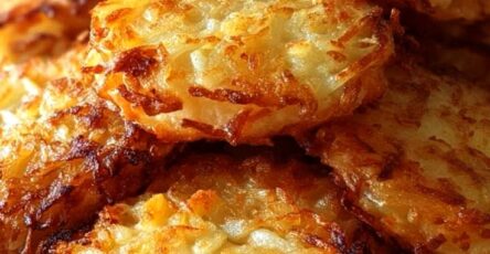 Crispy Cheesy Hash Browns Recipe