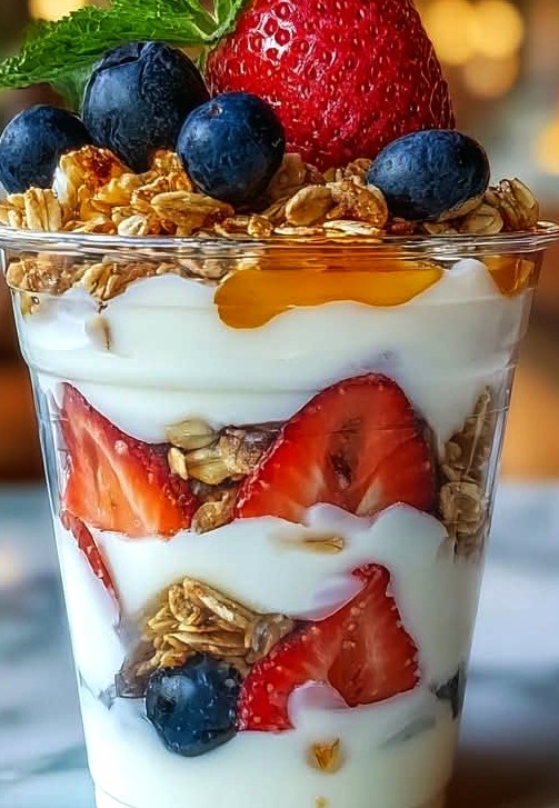 Fresh Berry Yogurt Parfait Recipe