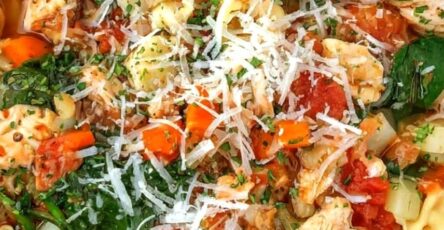 Chicken Tortellini Soup