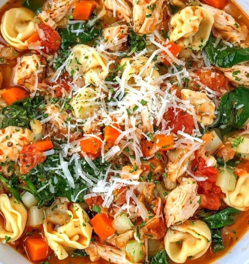 Chicken Tortellini Soup