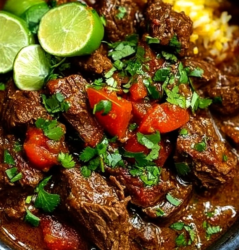 Tender Tex-Mex Beef Stew Recipe