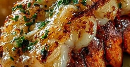 Broiled Lobster Tail with Garlic Butter
