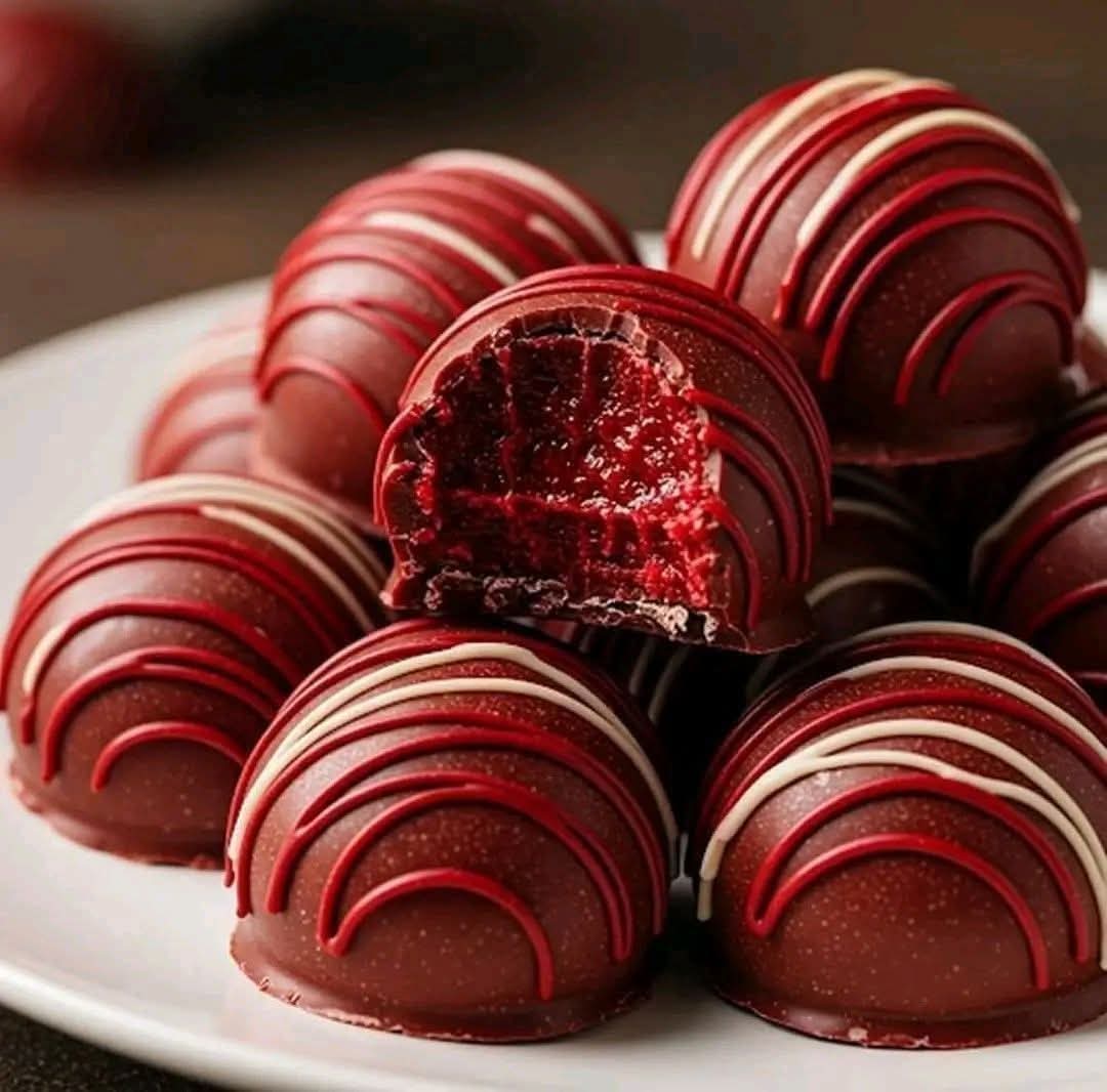 Truffes Velours Rouge