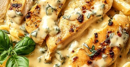 Marry Me Creamy Parmesan Chicken Pasta