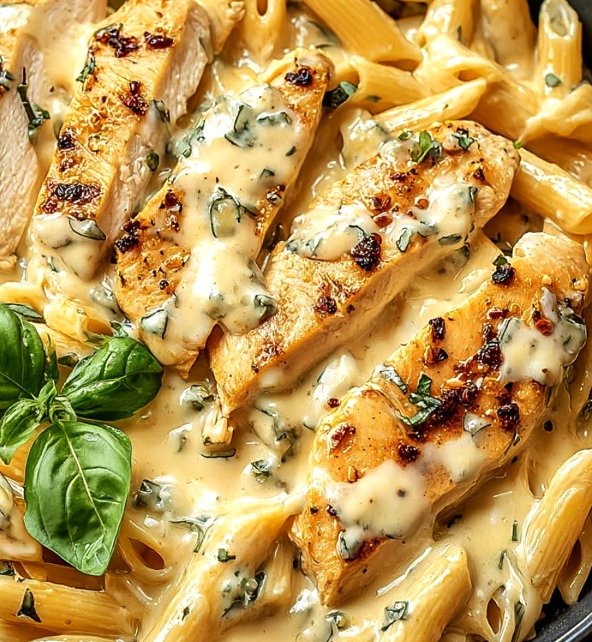 Marry Me Creamy Parmesan Chicken Pasta