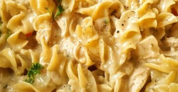 Homestyle Creamy Buttered Chicken Noodles Homestyle Creamy Buttered Chicken Noodles