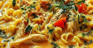 Crack Chicken Noodle Soup