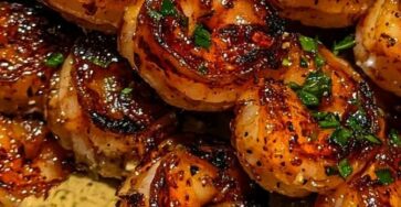 Crispy Honey Garlic Shrimp Skewers with Tangy Lime Dip