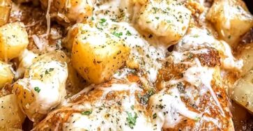 Slow Cooker Chicken and Stuffing Casserole