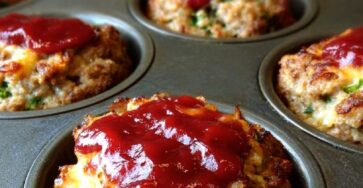Mini Meatloaf Muffins