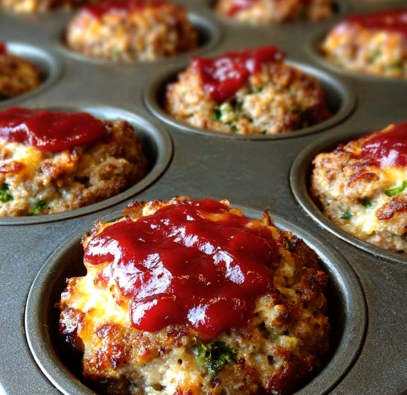 Mini Meatloaf Muffins
