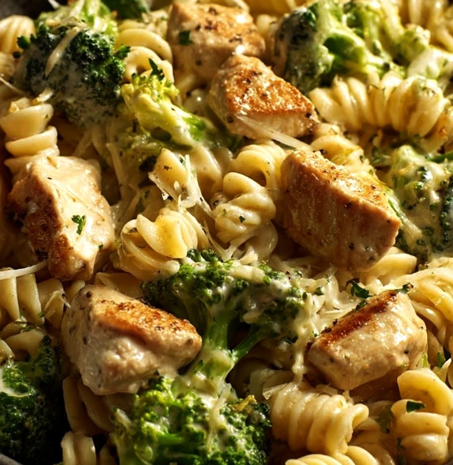 Creamy Chicken and Broccoli Pasta
