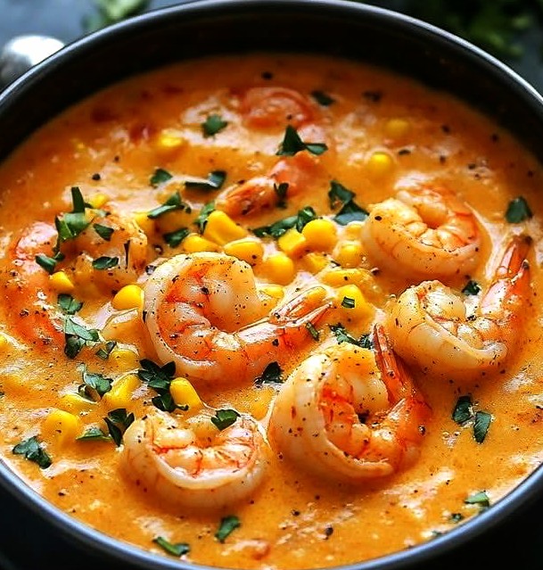 New Orleans Shrimp and Corn Bisque