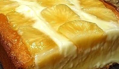 Pineapple Cream Cheese Pound Cake