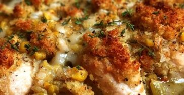 Creamy Chicken Stuffing Casserole