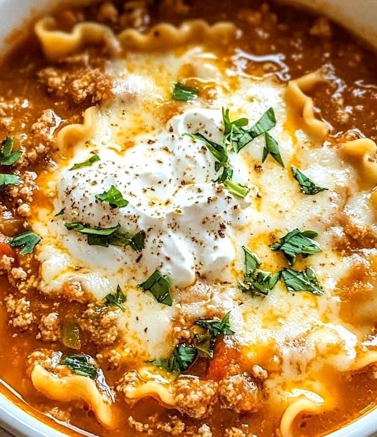 Easy One-Pot Lasagna Soup