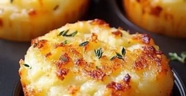 Muffins de Purée de Pommes de Terre Muffins de Purée de Pommes de Terre