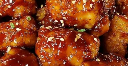 Air Fryer Spicy Honey BBQ Chicken Bites