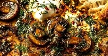 Creamy Mushroom Herb Soup