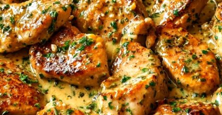 Texas Roadhouse-Style Garlic Butter Chicken Skillet