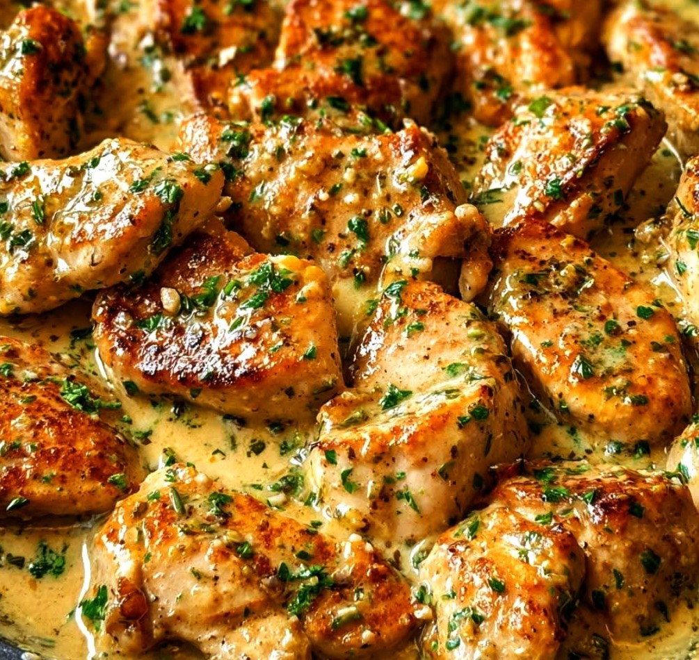 Texas Roadhouse-Style Garlic Butter Chicken Skillet Texas Roadhouse-Style Garlic Butter Chicken Skillet