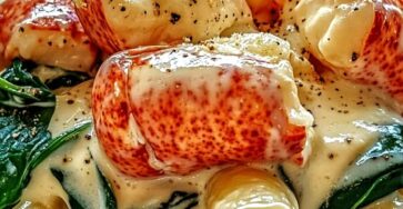 Recette de pâtes Alfredo crémeuses au homard