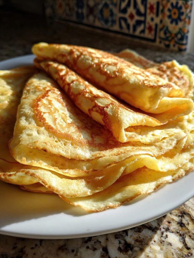 Crêpes Maison Faciles et Légères