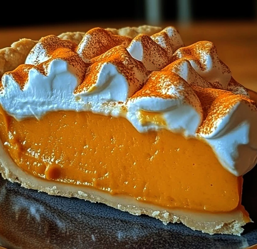 No-Bake Marshmallow Pumpkin Pie No-Bake Marshmallow Pumpkin Pie