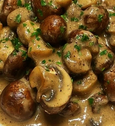 Slow Cooker Mushroom Stroganoff Slow Cooker Mushroom Stroganoff