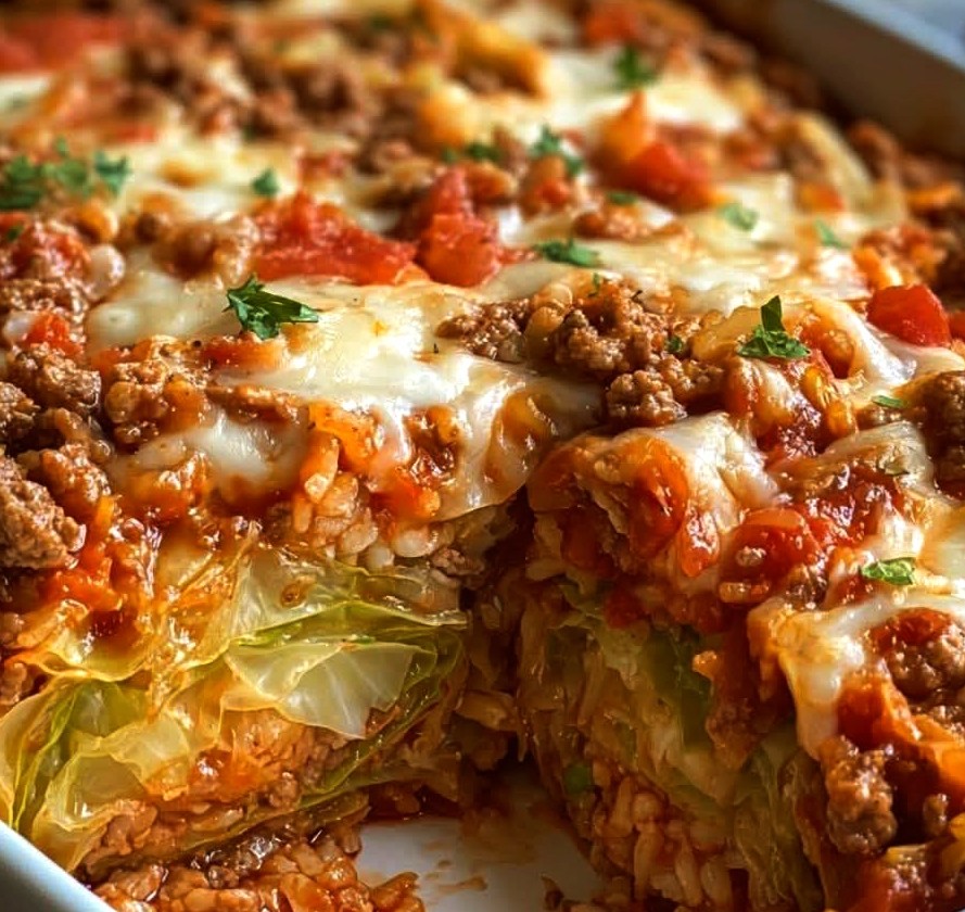 Stuffed Cabbage Roll Casserole Stuffed Cabbage Roll Casserole