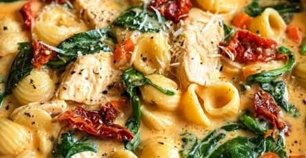 Creamy Tuscan Chicken Soup
