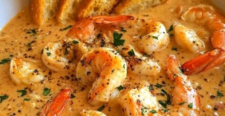 Creamy Garlic Shrimp Recipe