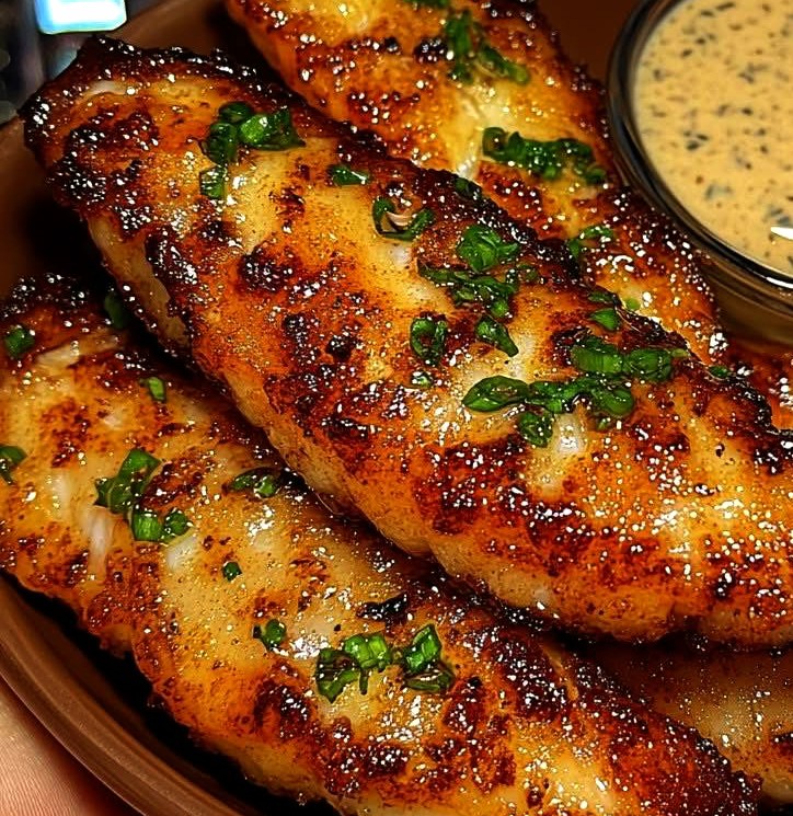 Crispy Cod Strips with Creamy Tartar Sauce Crispy Cod Strips with Creamy Tartar Sauce