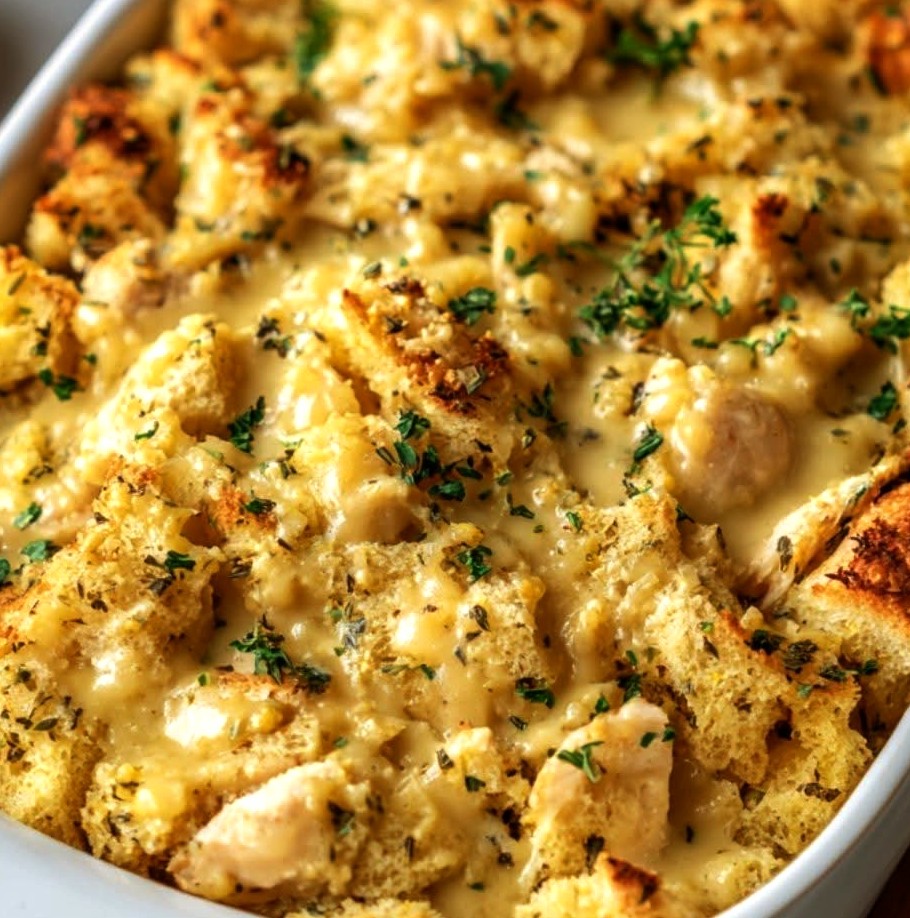Creamy Chicken & Stuffing Bake Creamy Chicken & Stuffing Bake