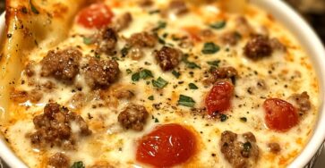 Creamy Alfredo Lasagna Soup Creamy Alfredo Lasagna Soup