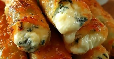 Cigares de Courgettes au Fromage Feta et Mozzarella