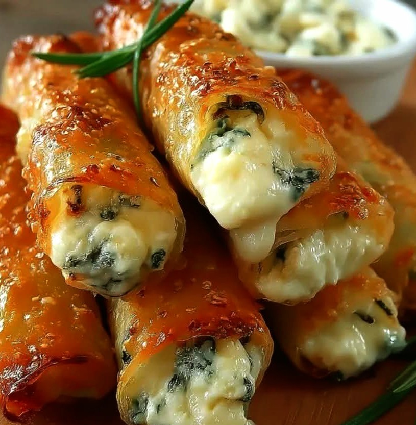 Cigares de Courgettes au Fromage Feta et Mozzarella