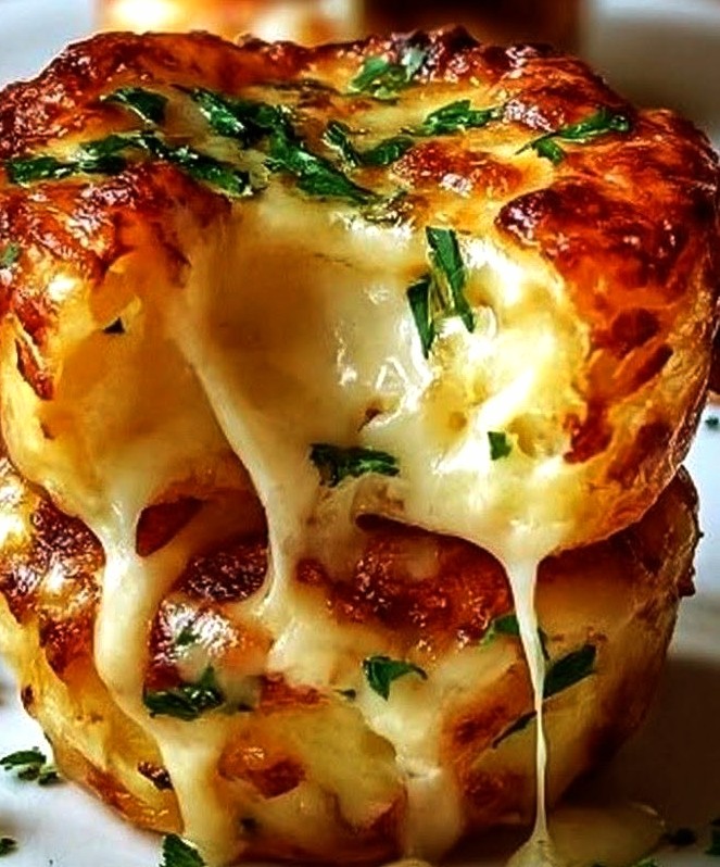 Cheesy Mashed Potato Bites Cheesy Mashed Potato Bites