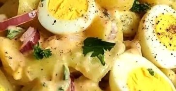 Recette de Salade de Pommes de Terre aux Œufs