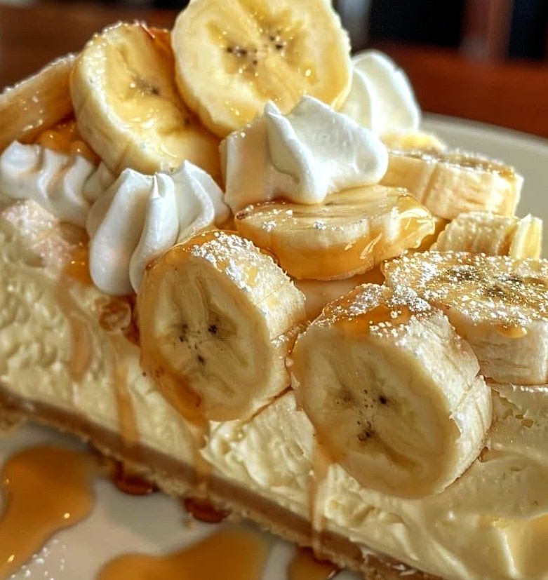 Cheesecake à la Banane Cheesecake à la Banane