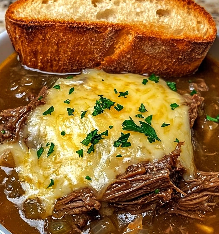 French Onion Beef Short Rib Soup French Onion Beef Short Rib Soup