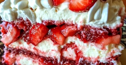 Strawberry Earthquake Cake Recipe