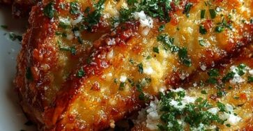 Crispy Garlic Parmesan Potato Wedges Crispy Garlic Parmesan Potato Wedges