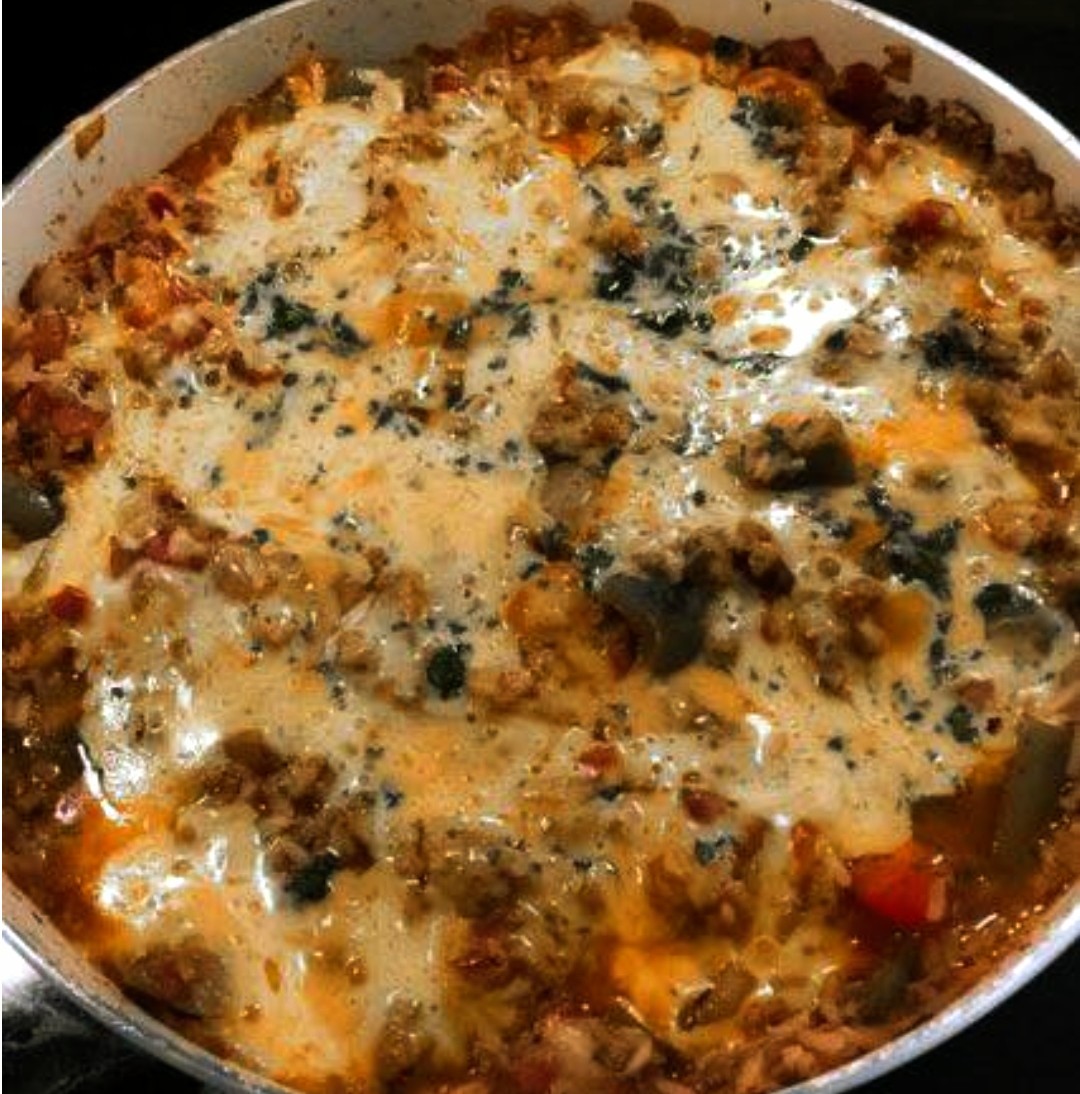 Keto Ground Beef and Peppers Skillet Keto Ground Beef and Peppers Skillet