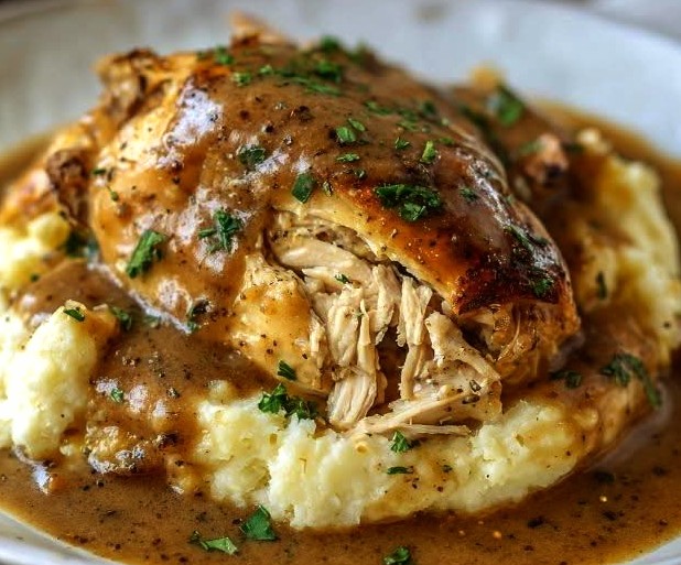 Poulet et sauce à la mijoteuse Poulet et sauce à la mijoteuse