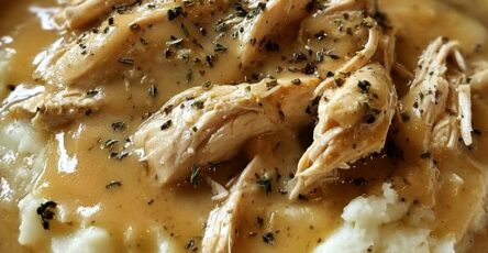Slow Cooker Chicken and Gravy