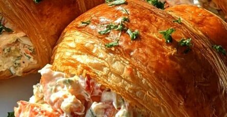 Lobster Salad Croissant Rolls